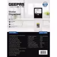 آب سردکن جیپاس مدل GEEPAS GWD17019