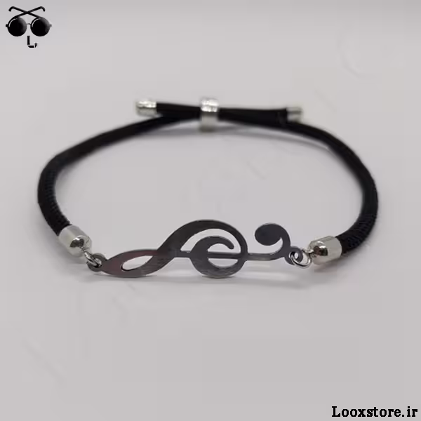 دستبند نت سل موسیقی شیک استیل