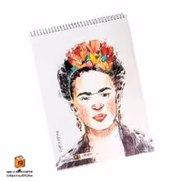 دفتر طراحی 60 برگ فریدا ایمان (iman)