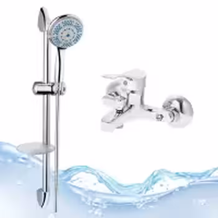 ست دو عددی شیر و علم دوش حمام مدل لاله