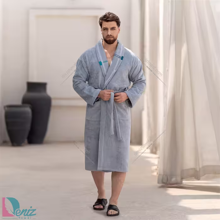حوله تن پوش ولیسا رنگ طوسی
