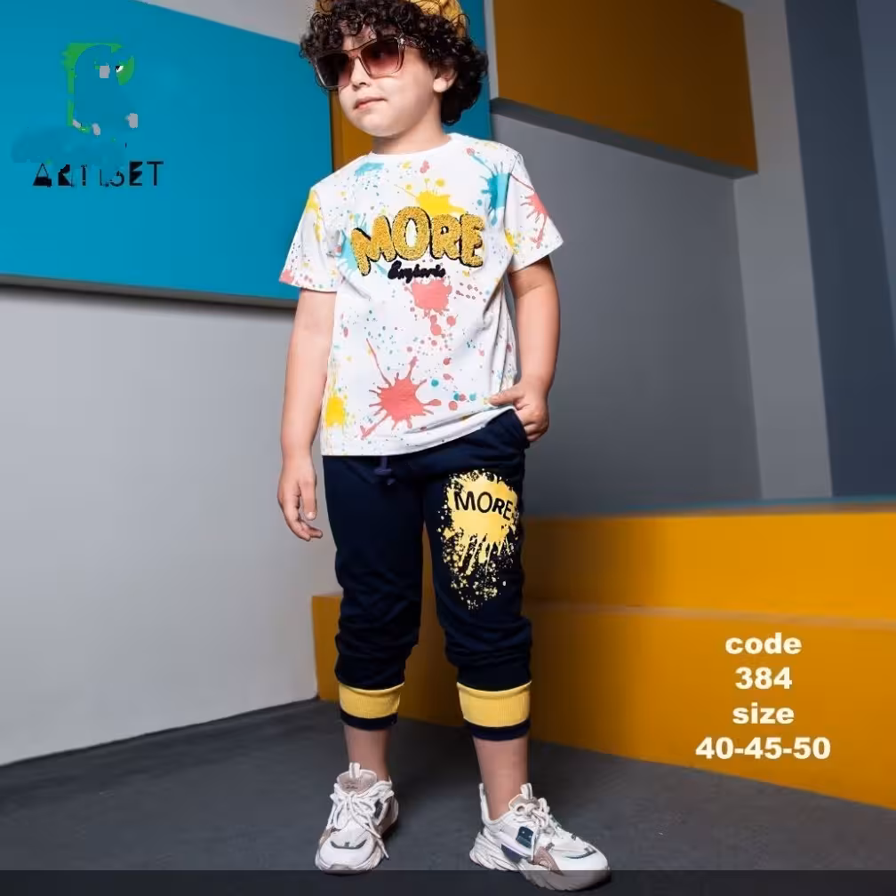 ست تیشرت شلوار بچگانه اسپرت