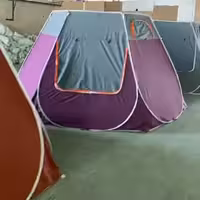 چادر مسافرتی 18 نفره ضد آب شش ضلعی سایه بان دار جنس برنو برزنتی