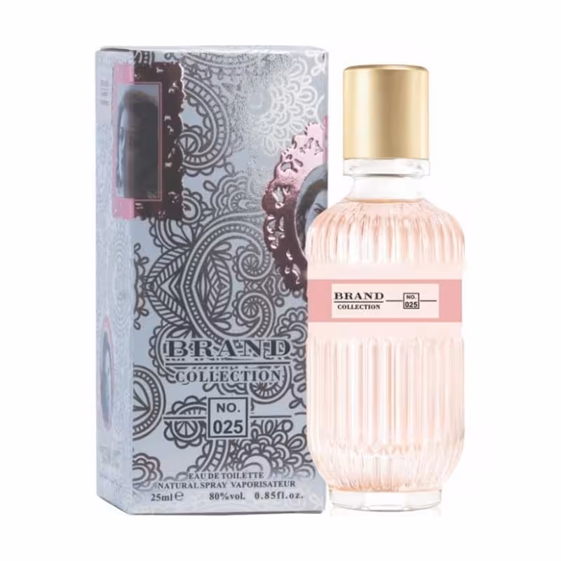 ادکلن زنانه برند کالکشن کد 025 رایحه جیوانچی ادو مازل دی جیوانچی او فلورال (Eaudemoiselle de Givenchy Eau Florale) حجم 25 میل - Brand collection