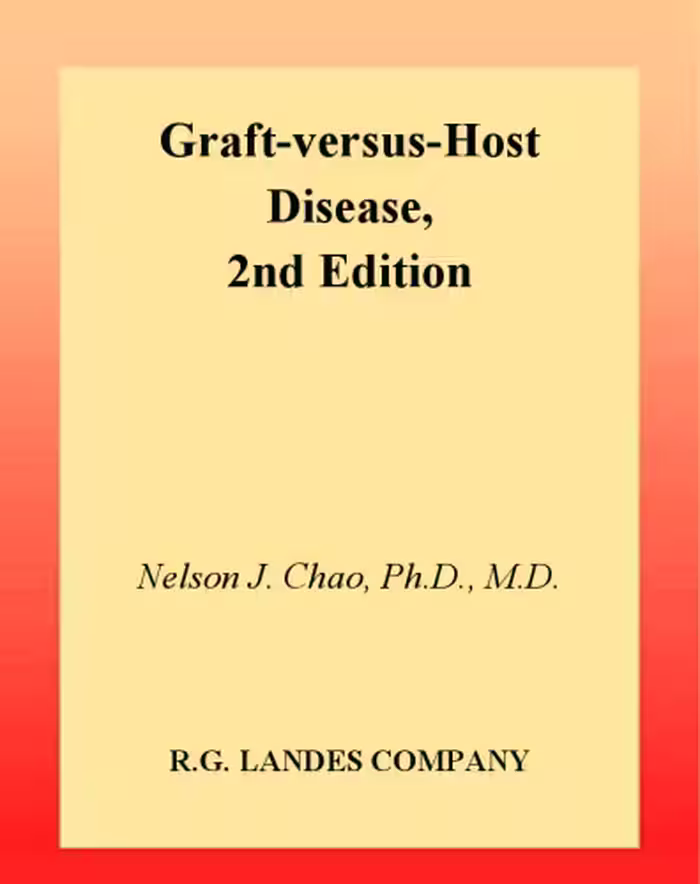 خرید و دانلود نسخه کامل کتاب Graft-Versus-host Disease (Medical Intelligence Unit)