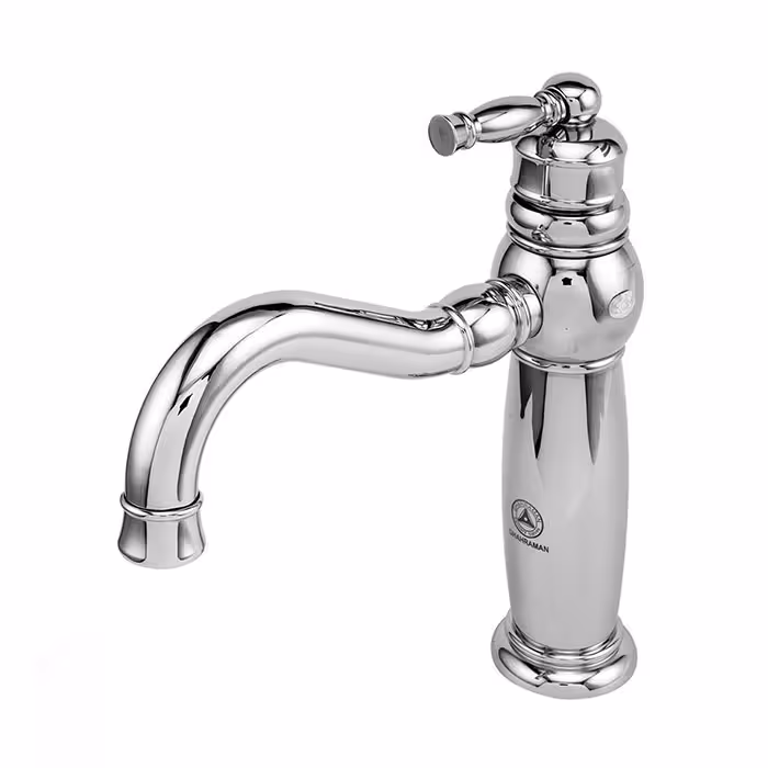 شیر روشویی آنتیک کروم قهرمان