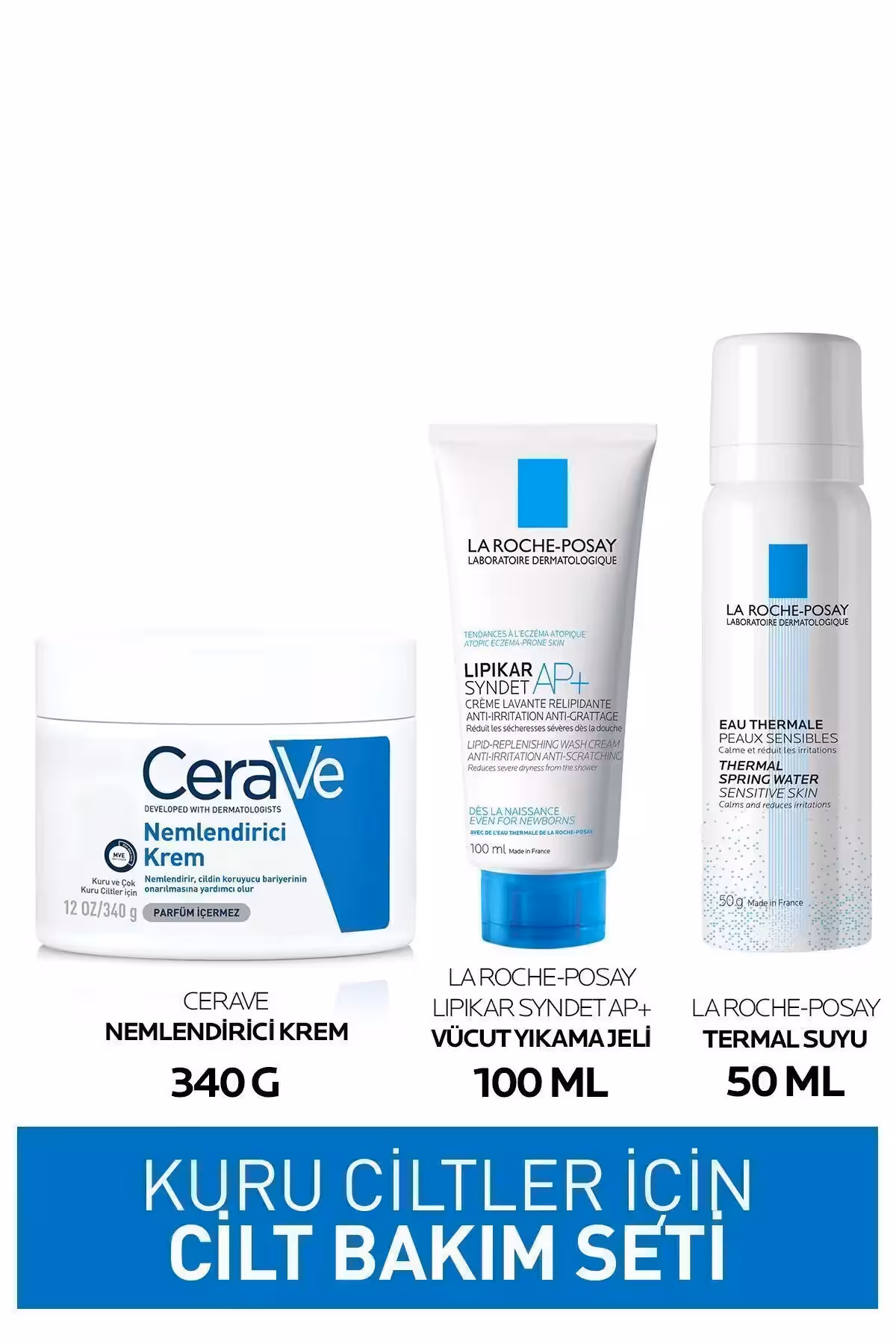 ست مراقبت از پوست سِرَوی: کرم مرطوب‌کننده ; ژل شستشوی - 4454