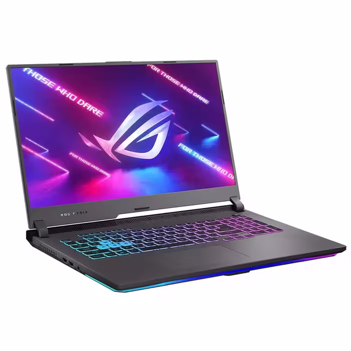 لپتاپ ایسوس مدل ROG Strix G513RM، با پردازنده R7-6800H، رم 16 گیگابایت، حافظه 512 گیگابایت SSD، گرافیک 6 گیگابایت RTX 3060 و صفحه نمایش FHD IPS