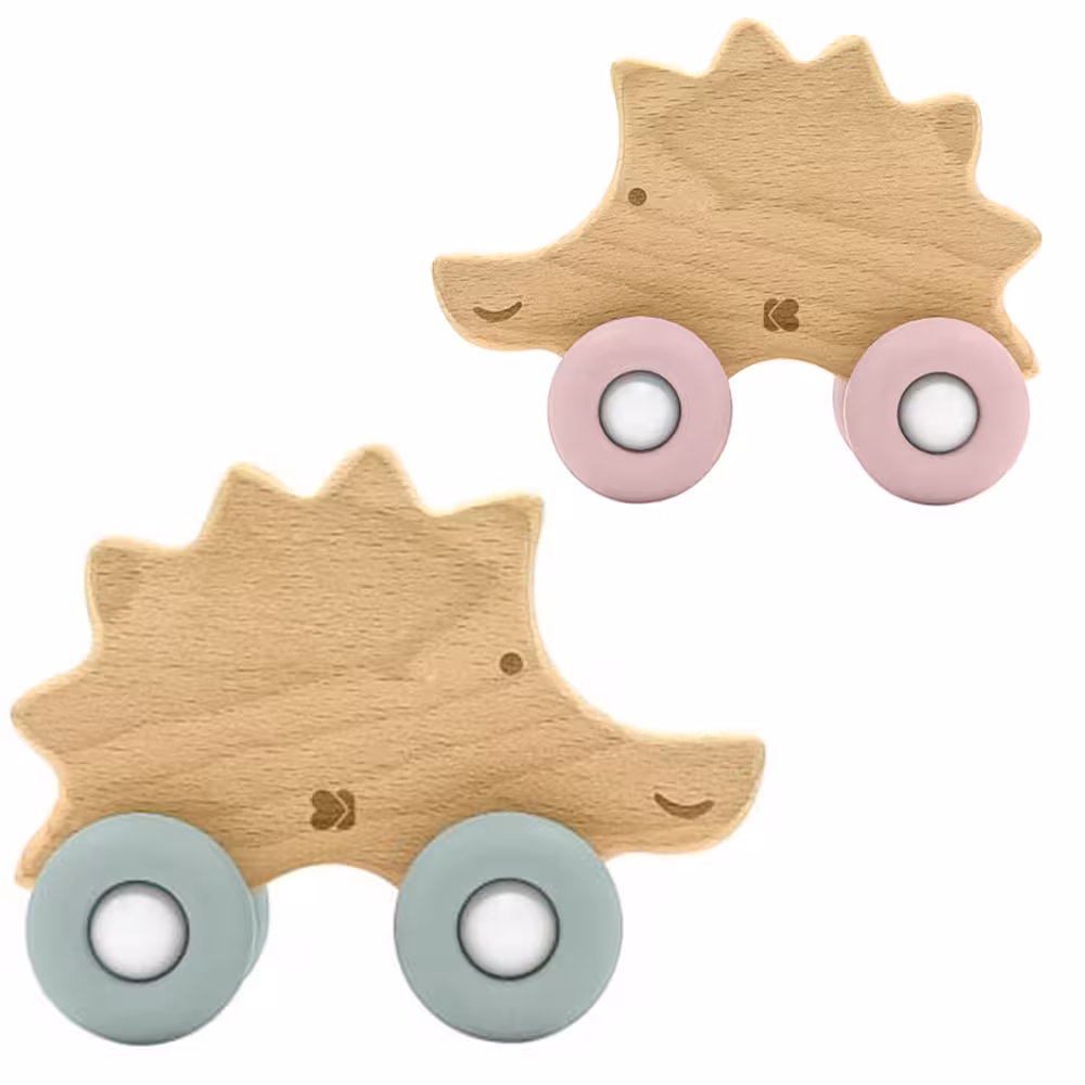 دندانگیرچوبی  کیکابو Kikka Boo طرح جوجه تیغی