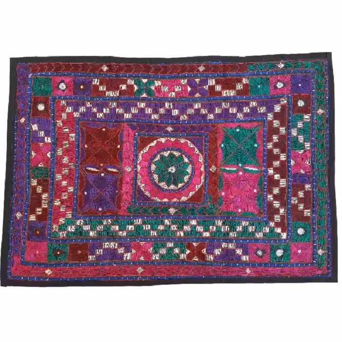 رومیزی مستطیل سوزن دوزی کد SOOZMOS19 نفیس