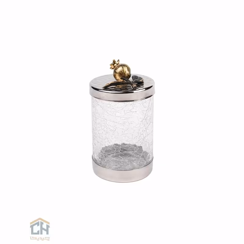 جا ادویه استیل و برنج گلدکیش طرح Ruby مدل GK879159-1