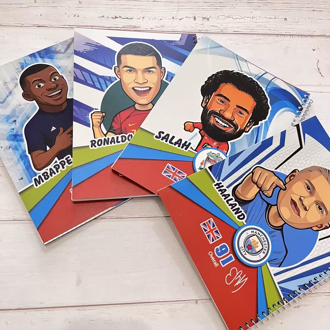 دفتر 50 برگ کیمدی خط آبی