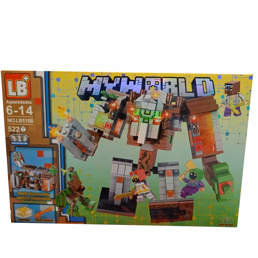لگو ماینکرفت چراغدار 1158