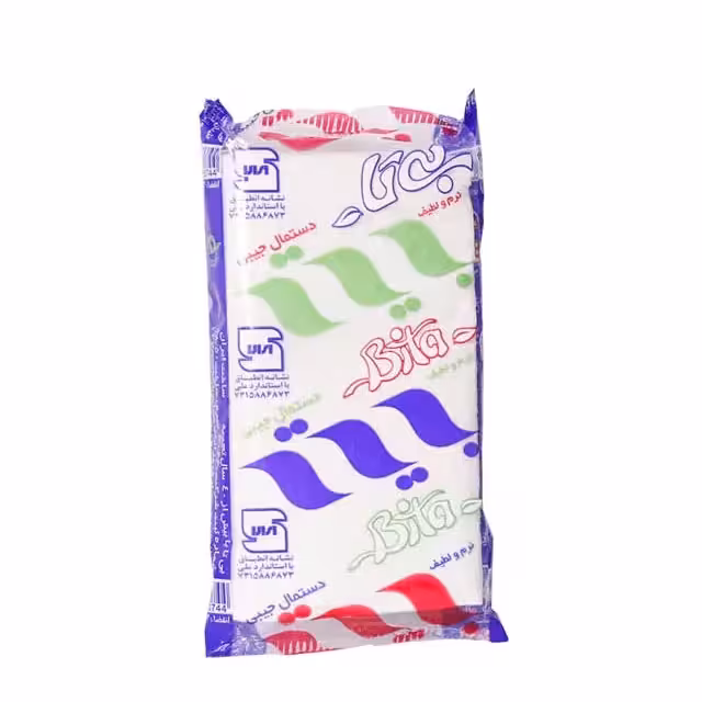 دستمال جیبی بی تا 10 عددی دولا