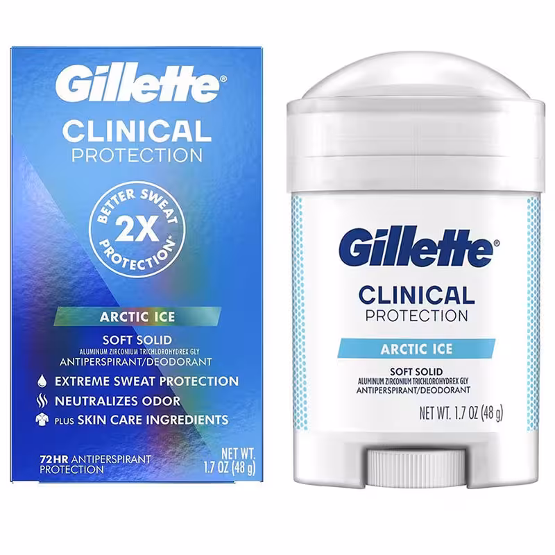 مام کلینیکال ژیلت 72 ساعته ARCTIC ICE | Gillette Clinical