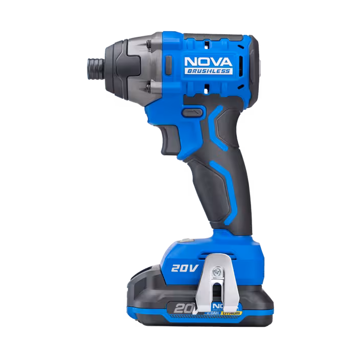 پیچ گوشتی شارژی نووا  20 ولت براشلس کد 7730