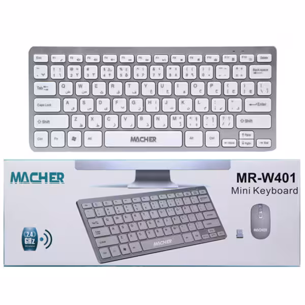 کیبرد ماوس بی سیم MR_W410