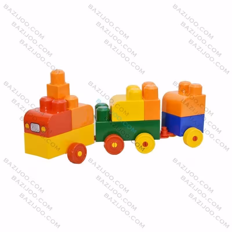 اسباب بازی آجر ماشین 10196