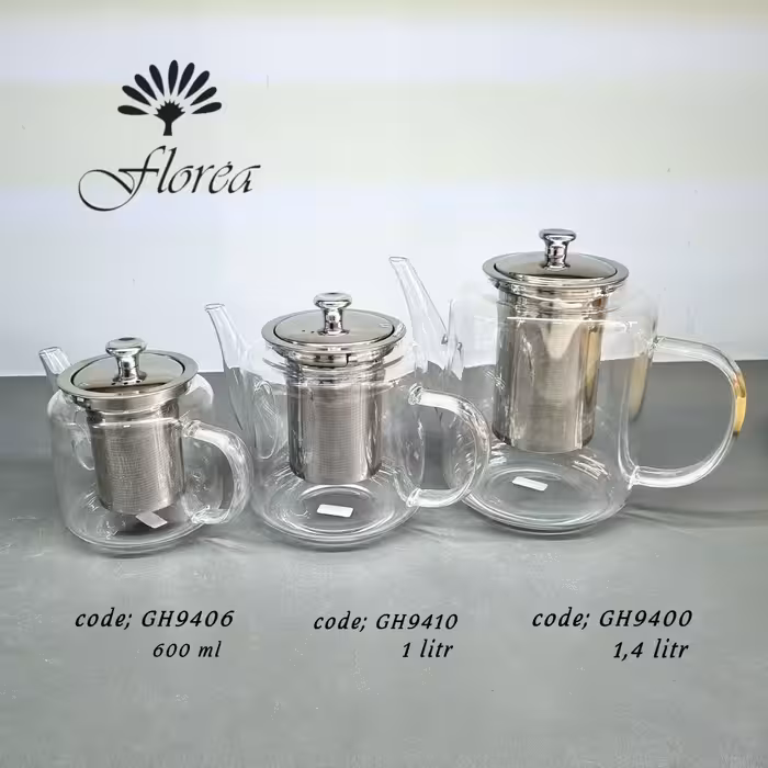 قوری پیرکس 1000 میل کد GH9410 فلورا