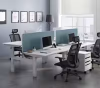 پایه میز برقی ایستگاهی دو طرفه فانتونی کد T301