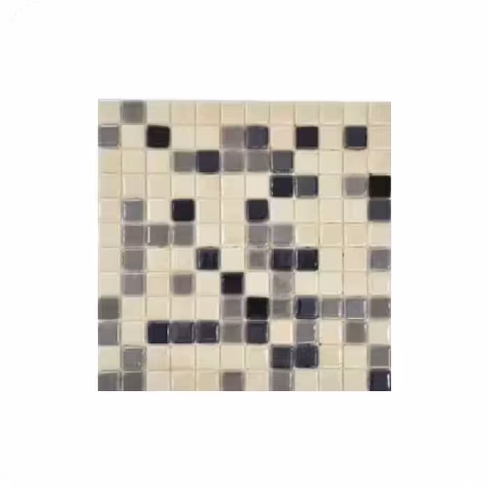 کاشی استخری میکس لوستر شیشه ای 2/5*2/5 ییلدیز کد 5021