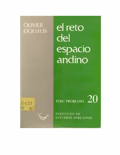 خرید و دانلود نسخه کامل کتاب El reto del espacio andino
