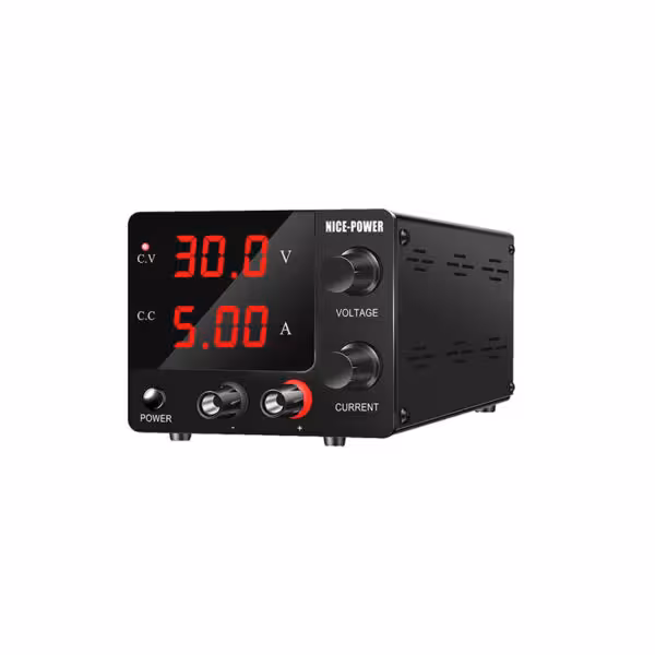 منبع تغذیه مینی 30 ولت 5 آمپر نایس پاور مدل Nice-Power SPS-E305 ( اصلی )