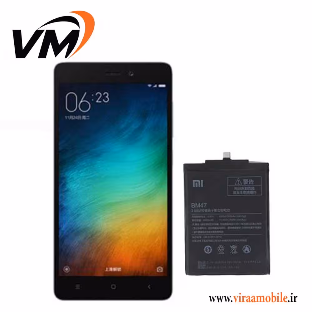 باتری اصلی شیائومی Xiaomi Redmi 3 – BM47