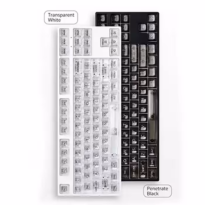 کیبورد مکانیکی سه حالته کوتسی COTECi مدل 84022-TB با نورپردازی RGB و کلیدهای قابل تعویض