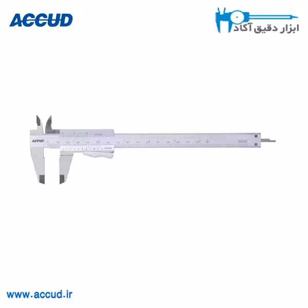کولیس ضامن دار 20 سانتی متر Accud (اکیود) مدل 124-008-12