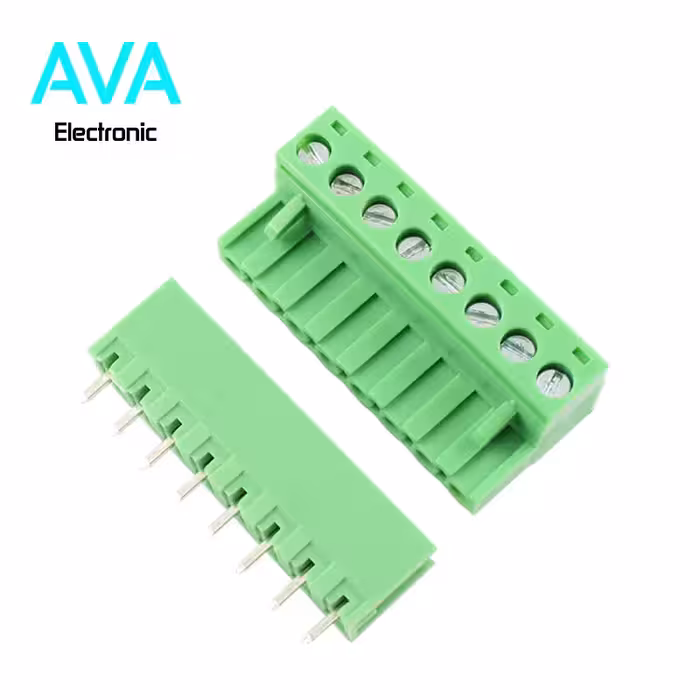 ترمینال فونیکس 8 پین صاف با فاصله پایه 5٫08 میلی متر