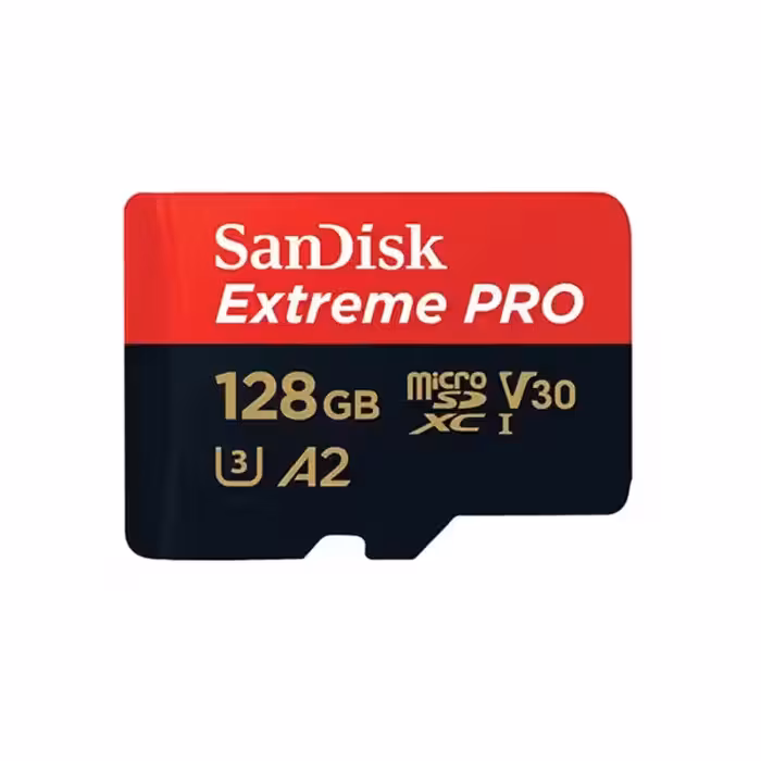 کارت حافظه میکرو 128 گیگ سن دیسک SanDisk Extreme Pro V30 U3 A2 C10 200MB/s