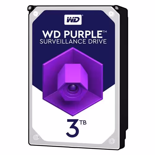 هارددیسک اینترنال وسترن دیجیتال مدل Purple ظرفیت 3 ترابایت