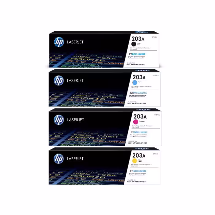 تونر کارتریج لیزری رنگی اچ پی 203A