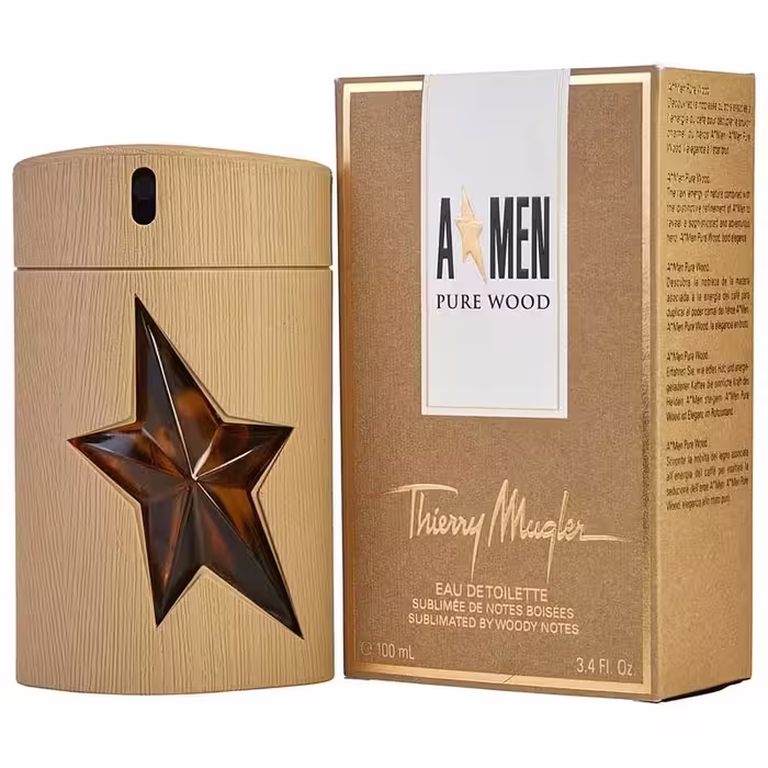 عطر و ادکلن مردانه تیری موگلر من پیور وود ادوتویلت THIERRY MUGLER A MEN PURE WOOD EDT FOR MEN