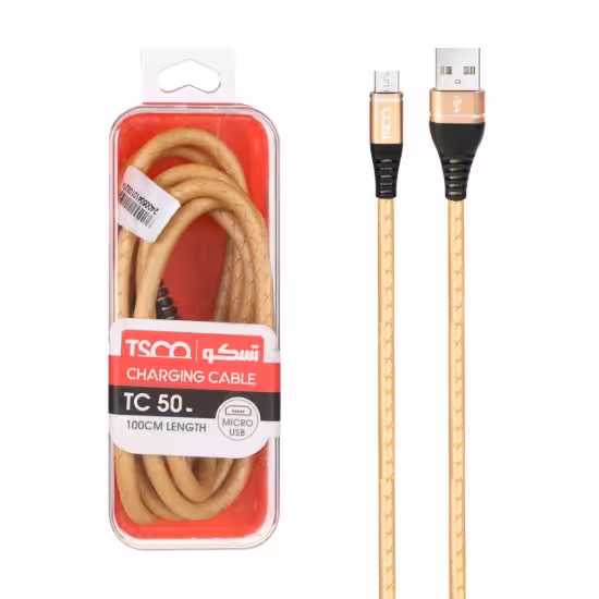 کابل تبدیل USB به Micro-USB تسکو مدل TC50