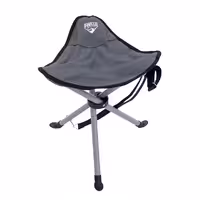 صندلی تاشو سه پایه بست وی رنگ خاکستری