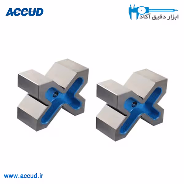 وی بلاک چهار طرفه ایکس 180-12 میلی متر Accud (آکاد) مدل 630-008-11