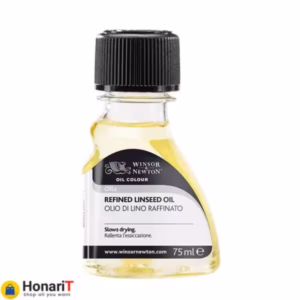 روغن بزرک وینزور 75 میلی لیتر Refined linseed oil winsor