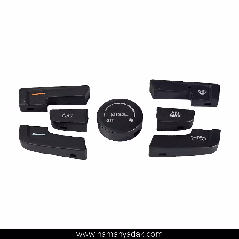 پک کلید پنل کولر و بخاری دیجیتالی کوییک برند والافن