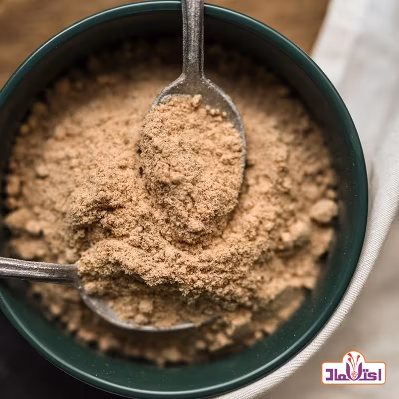 پودر سنجد باهسته یک کیلویی اعتماد  تازه ساب و پرخاصیت | amazonchi