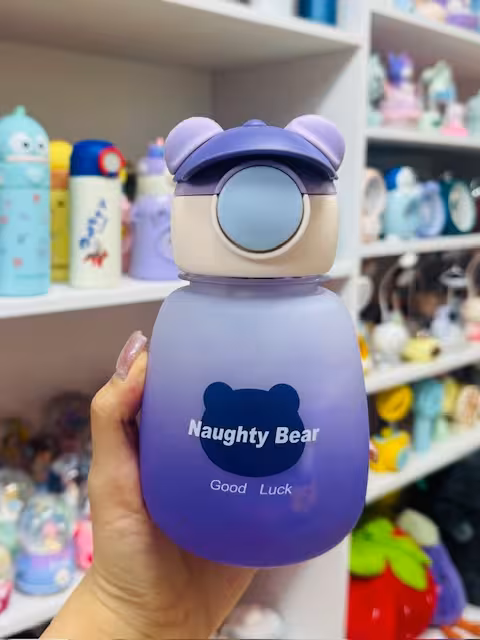 قمقمه طرح خرس پاستیلی 4