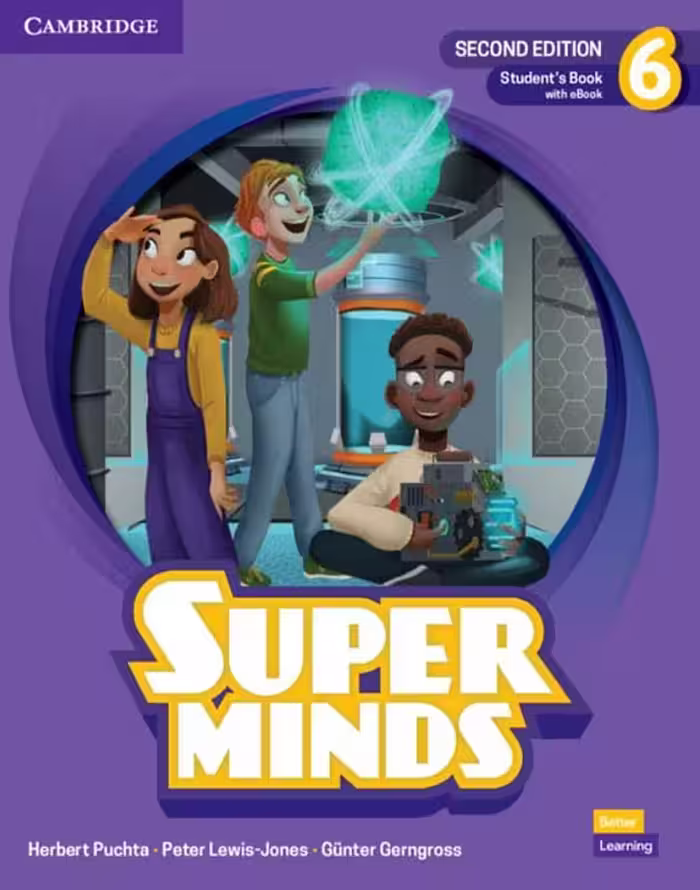 کتاب انگلیسی کودکان Super Minds 6 (2nd) SB WB DVD کتاب سوپر مایندز ویرایش دوم