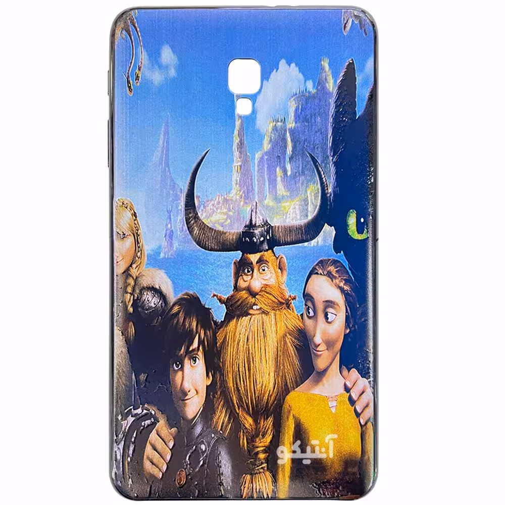 قاب فانتزی تبلت طرح شخصیت کارتونی مناسب برای Samsung Galaxy Tab A-2017 / T380
