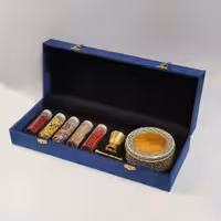 زعفران کادويی - نبات و هل و 4 گرم زعفران - کد 1124 - آنا قاین