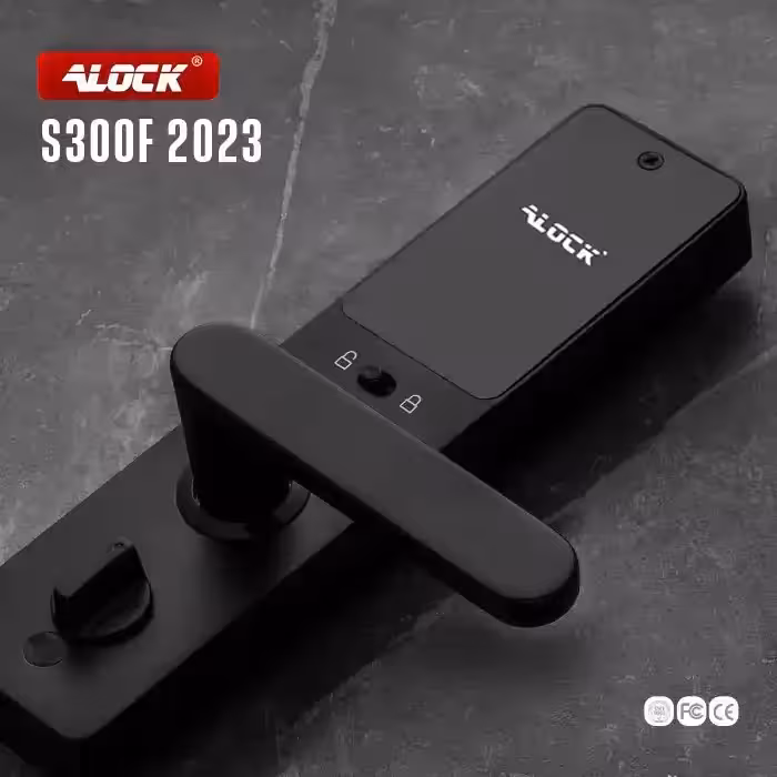 دستگیره هوشمند Alock اثر انگشتی آنلاین مدل  S300F