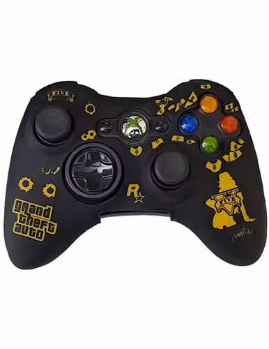 محافظ دسته XBOX 360 طرح GTA مشکی