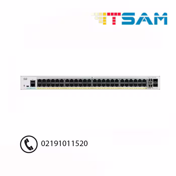 سوئیچ سیسکو مدل C1000-48T-4X-L