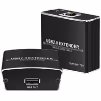 توسعه دهنده USB روی کابل شبکه 100 متر لایمستون مدل LS-U2E100