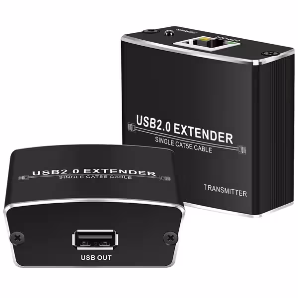 توسعه دهنده USB روی کابل شبکه 100 متر لایمستون مدل LS-U2E100